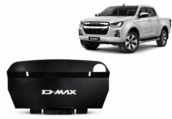 Kühlerschutz für unten aus Stahl für Isuzu D-Max