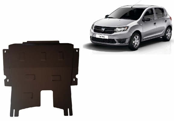 Unterfahrschutz für Motor der Marke Dacia Sandero 2