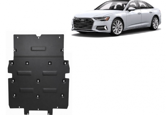 Unterfahrschutz für Motor der Marke Audi A6