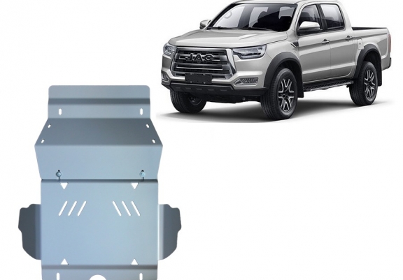 Aluminium Unterfahrschutz für Motor der Marke Jac T8
