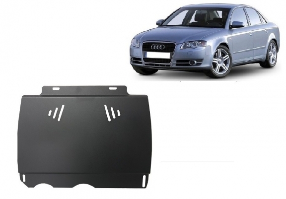 Unterfahrschutz für Schaltgetriebe aus Stahl für   Audi A4  B7