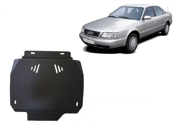 Unterfahrschutz aus Stahl für Automatikgetriebe der Marke Audi A6