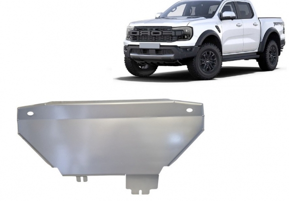 Unterer Aluminium-Kühlerschutz für den Ford Ranger Raptor