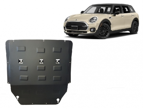 Unterfahrschutz für Motor und Getriebe aus Stahl für Mini Clubman