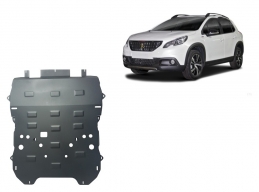 Unterfahrschutz für Motor und Getriebe aus Stahl für  Peugeot 3008 (2017-2024)
