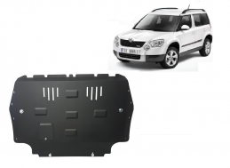 Unterfahrschutz für Motor und Getriebe aus Stahl für  Skoda Yeti (2009-2012)