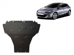 Unterfahrschutz für Motor und Getriebe aus Stahl für  Renault Megane 3 (2008-2016)