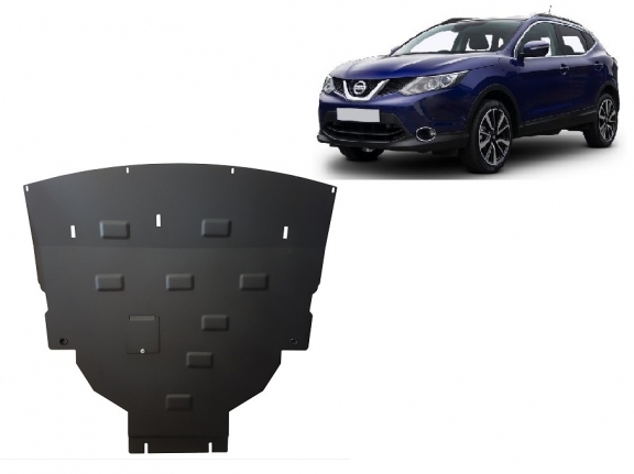 Unterfahrschutz für Motor der Nissan Qashqai J11