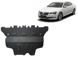 Unterfahrschutz Skoda Superb - Automatikgetriebe (2015-2024)