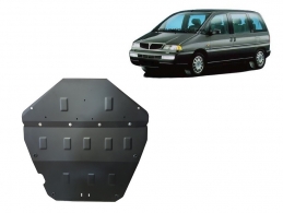 Unterfahrschutz für Motor und Getriebe aus Stahl für  Lancia Zeta (1995-2003)