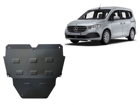 Unterfahrschutz für Motor der Marke Mercedes EQT