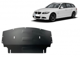Kühlerschutz für unten aus Stahl für BMW seria 3 - E90 (2004-2013)