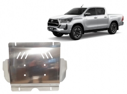Aluminium Unterfahrschutz Toyota Hilux Invincible (2021-2026)