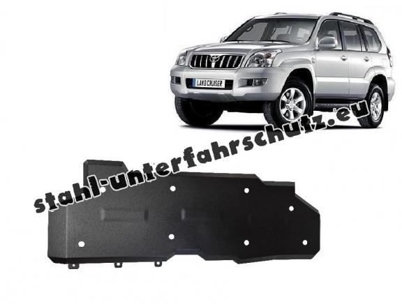 Stahlschutz für Treibstofftank der Marke Toyota Land Cruiser J120 - nur für 5 türer modell (2002-2009)