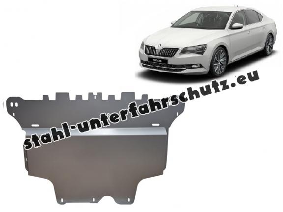 Aluminium Unterfahrschutz Skoda Superb III (2015-2025)
