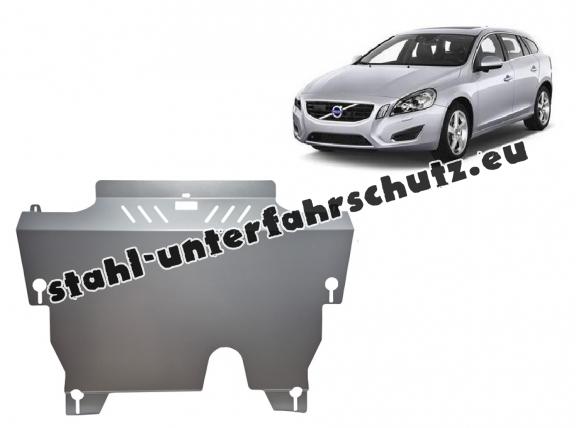 Aluminium Unterfahrschutz für Motor und Getriebe für den Volvo V60 (2010-2018)