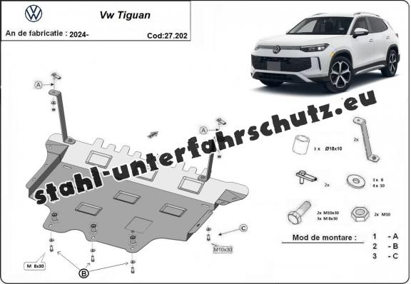 Unterfahrschutz Volkswagen Tiguan (2025-2025)