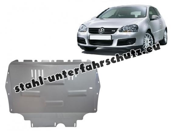 Aluminium Unterfahrschutz für Motor und Getriebe für den Vw Golf mk5 (2004-2010)