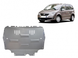 Aluminium Unterfahrschutz für Motor und Getriebe für den Volkswagen Touran (2010-2015)