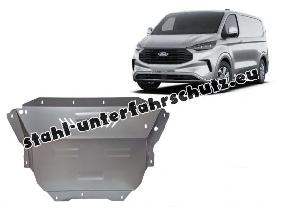 Aluminium Unterfahrschutz für Motor und Getriebe für den Ford Transit Custom (2023-2025)