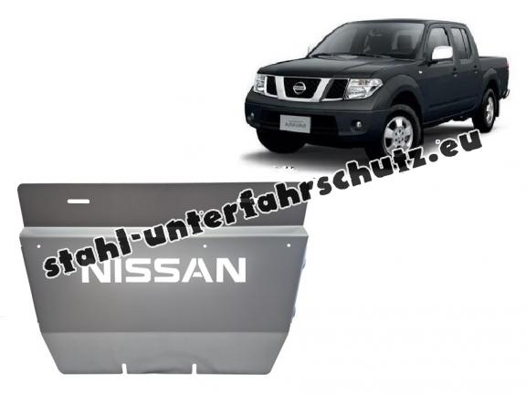 Unterer Aluminium-Kühlerschutz für den Nissan Navara D40 (2005-2015)