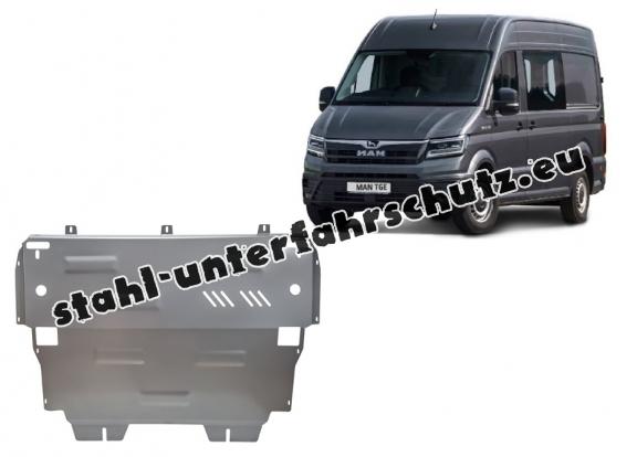 Aluminium Unterfahrschutz für Motor und Getriebe für den MAN Tge (2017-2025)