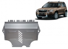 Aluminium Unterfahrschutz für Motor und Getriebe für den Skoda Yeti (2011-2017)