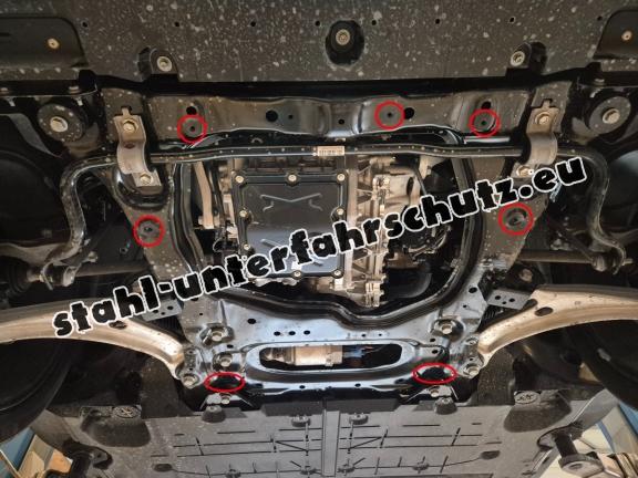 Unterfahrschutz für Motor der Marke Renault Megane E-Tech