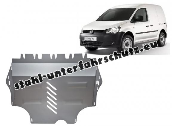 Aluminium Unterfahrschutz für Motor und Getriebe für den VW Caddy - Webasto (2011-2020)