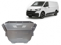 Aluminium Unterfahrschutz für Motor und Getriebe für den Volkswagen Transporter T7 Van (2023-2026)