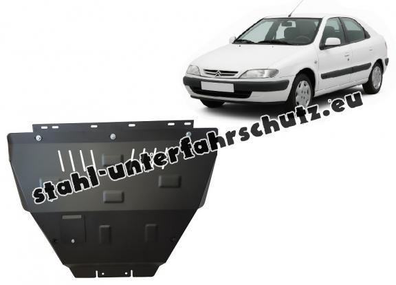 Unterfahrschutz für Motor und Getriebe aus Stahl für   Citroen Xsara (1997-2004)