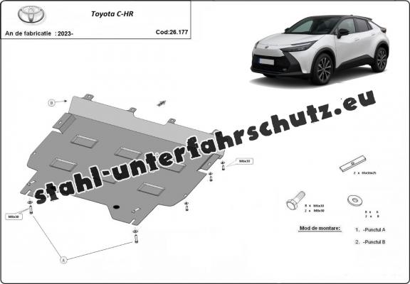 Unterfahrschutz für Motor der Marke Toyota C-HR
