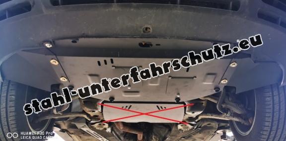 Unterfahrschutz für Motor der Marke Audi A6