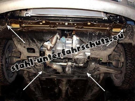 Unterfahrschutz für Motor der Marke Chevrolet Lacetti / Nubira