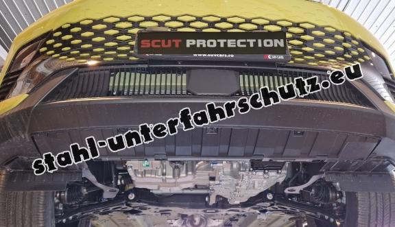 Aluminium Unterfahrschutz für Motor der Marke BAIC Beijing X75