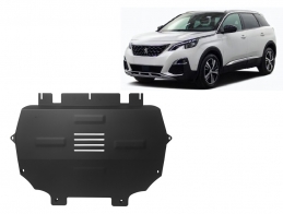 Unterfahrschutz für Motor und Getriebe aus Stahl für  Peugeot 5008 (2017-2026)