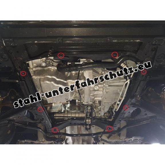 Aluminium Unterfahrschutz für Motor der Marke Renault Express