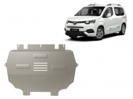 Aluminium  Unterfahrschutz Toyota Proace City Verso (2019-2026)