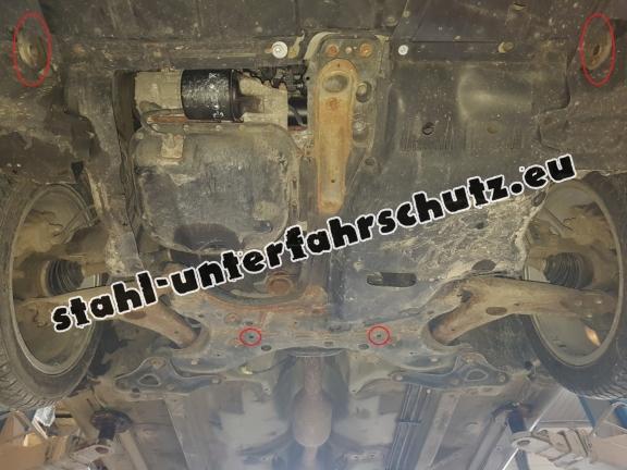 Unterfahrschutz für Motor der Marke Toyota Avensis