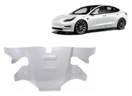 Hinterer Aluminium-Motorschutz für Elektromotor – Tesla Model 3 AWD (2017-2026)