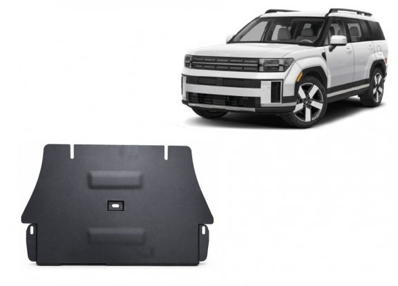 Stahlschutz für Katalysator der Marke Hyundai Santa Fe