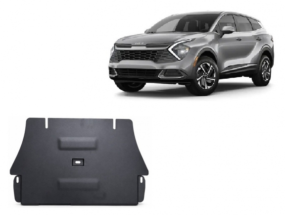 Stahlschutz für Katalysator der Marke Kia Sportage