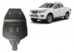 Stahl Getriebe Schutz für Nissan Navara NP300 - D23 (2015-2021)