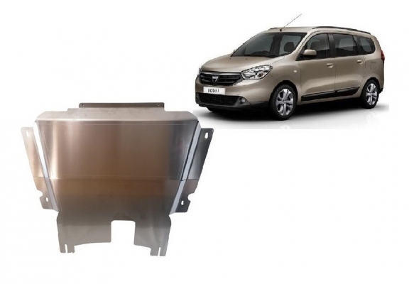 Aluminium Unterfahrschutz für Motor der Marke DACIA LODGY