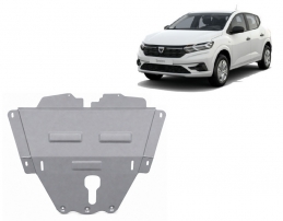 Aluminium Unterfahrschutz für Motor und Getriebe für den Dacia Sandero (2021-2026)