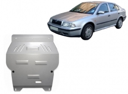 Aluminium Unterfahrschutz für Motor und Getriebe für den Skoda Octavia (1998-2010)