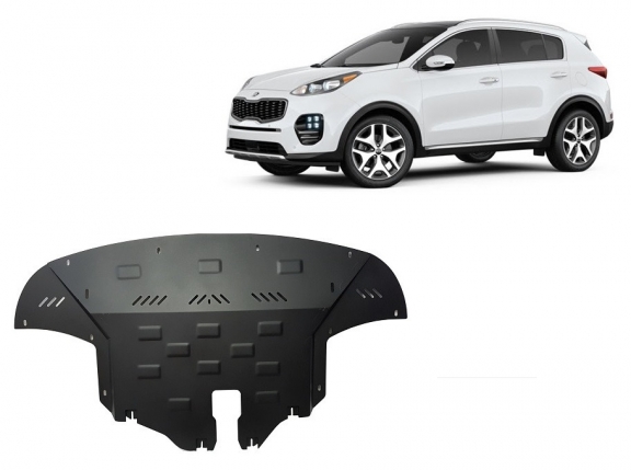 Unterfahrschutz für Motor der Marke Kia Sportage