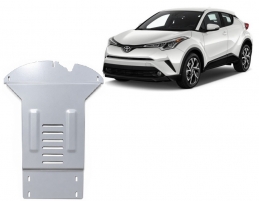 Aluminium-Katalysatorschutz / Kat-Schloss für Toyota C-HR (2016-2023)