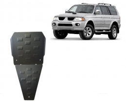 Getriebe und Differentialschutz aus Stahl für Mitsubishi Pajero Sport 1 (1998-2007)