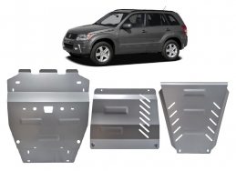 Unterfahrschutz Suzuki Grand Vitara - Aktionspaket Aluminium (2005-2019)